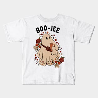 Boo-Jee Halloween Ghost Kids T-Shirt